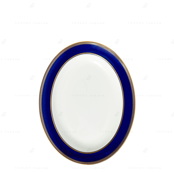 Блюдо овальное 28см коллекции Renaissance Gold бренда Wedgwood
