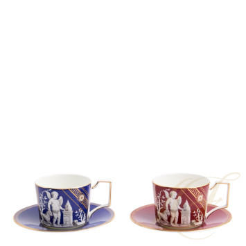 Чашка чайная с блюдцем 250мл, 2шт. коллекции Renaissance Mix Accents бренда Wedgwood