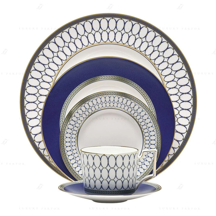 Набор из 5 предметов коллекции Renaissance Gold бренда Wedgwood