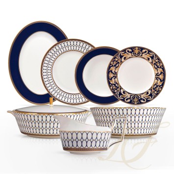 Столовый сервиз на 4 персоны коллекции Renaissance Gold бренда Wedgwood