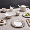 Тарелка десертная 18см коллекции Renaissance Grey бренда Wedgwood