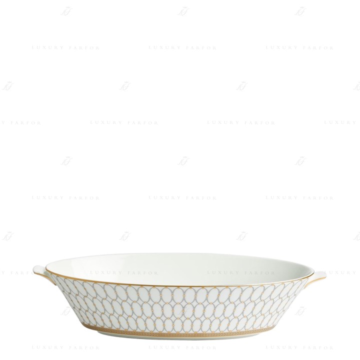 Чаша для овощей 34см коллекции Renaissance Grey бренда Wedgwood