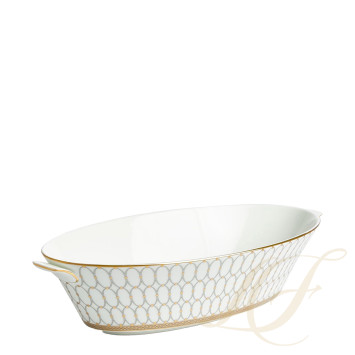 Чаша для овощей 34см коллекции Renaissance Grey бренда Wedgwood