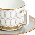 Чашка эспрессо с блюдцем 70мл коллекции Renaissance Grey бренда Wedgwood