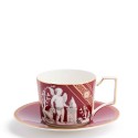 Чашка чайная с блюдцем 250мл коллекции Renaissance Red 