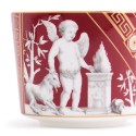 Чашка чайная с блюдцем 250мл, 2шт. коллекции Renaissance Red 