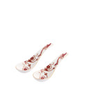 Ложка фарфоровая 13,8см, 2шт. коллекции Renaissance Red 