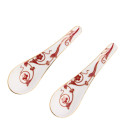 Ложка фарфоровая 13,8см, 2шт. коллекции Renaissance Red 