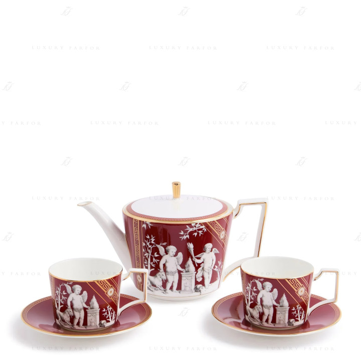 Набор чайный из 3 предметов коллекции Renaissance Red 