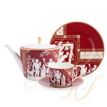 Коллекция Renaissance Red Accents бренда Wedgwood