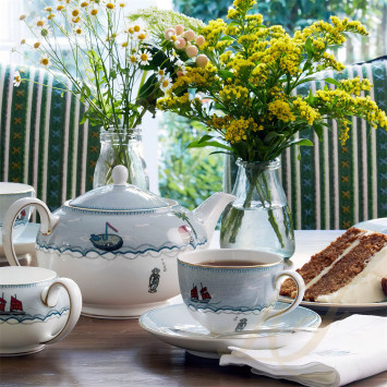 Чайный сервиз на 4 персоны коллекции Sailor's Farewell бренда Wedgwood