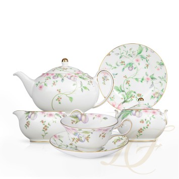 Чайный сервиз на 4 персоны коллекции Sweet Plum бренда Wedgwood