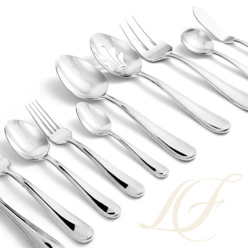 Набор столовых предметов коллекции Vera Wang - Infinity бренда Wedgwood