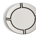 Тарелка закусочная 20см коллекции Vera Wang - Luxe Graphite бренда Wedgwood