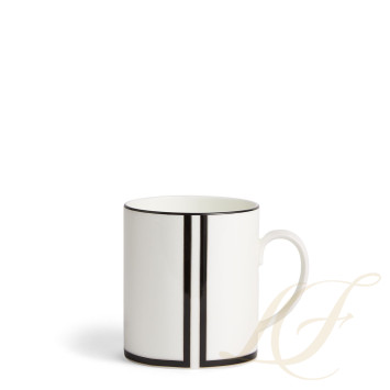 Кружка 460мл коллекции Vera Wang - Luxe Graphite бренда Wedgwood