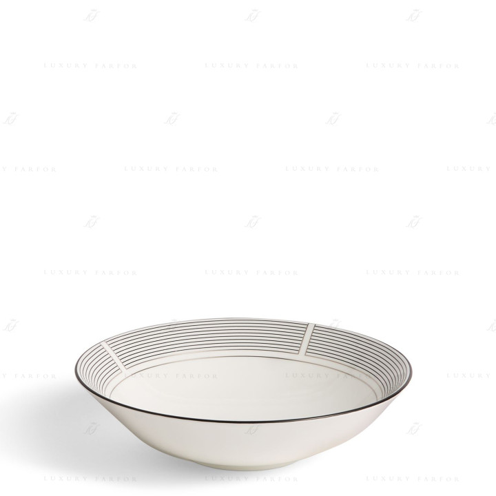 Чаша суповая 20см коллекции Vera Wang - Luxe Graphite бренда Wedgwood