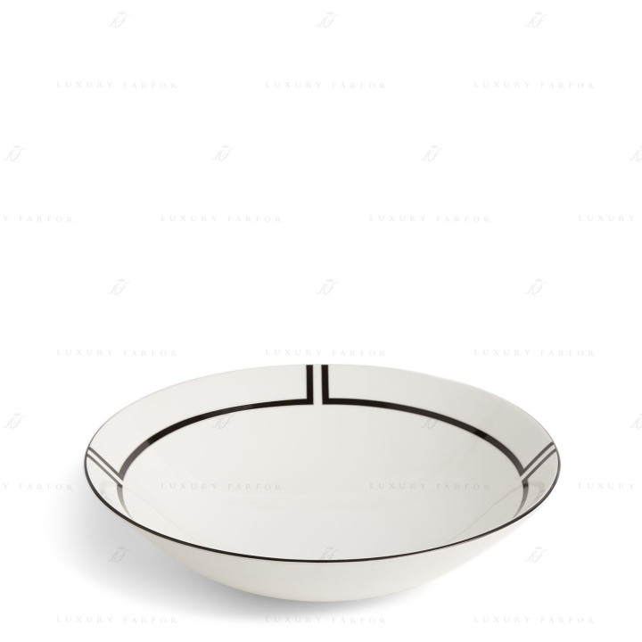 Салатник 28,5см коллекции Vera Wang - Luxe Graphite бренда Wedgwood