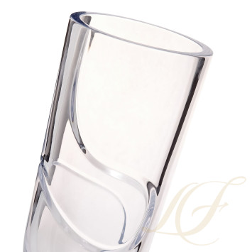 Ваза 21,6см коллекции Vera Wang - Luxe Graphite бренда Wedgwood