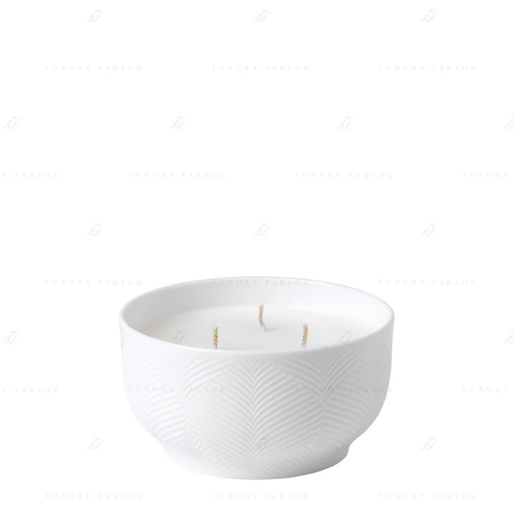 Ароматическая свеча 15см коллекции White Folia бренда Wedgwood