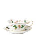 Чашка чайная с блюдцем 150мл коллекции Wild Strawberry бренда Wedgwood