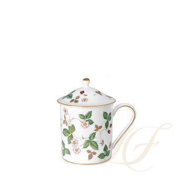 Кружка с крышкой 500мл коллекции Wild Strawberry бренда Wedgwood