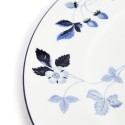 Тарелка главная 27см коллекции Wild Strawberry Inky Blue бренда Wedgwood