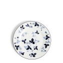 Тарелка закусочная 21см коллекции Wild Strawberry Inky Blue бренда Wedgwood