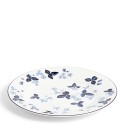 Тарелка закусочная 21см коллекции Wild Strawberry Inky Blue бренда Wedgwood