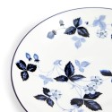 Чашка чайная с блюдцем 177мл коллекции Wild Strawberry Inky Blue бренда Wedgwood