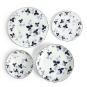Набор из 4 предметов коллекции Wild Strawberry Inky Blue бренда Wedgwood