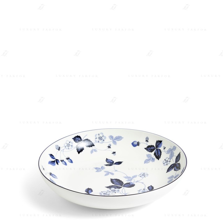 Чаша для спагетти 24см коллекции Wild Strawberry Inky Blue бренда Wedgwood