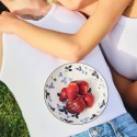 Чаша для спагетти 24см коллекции Wild Strawberry Inky Blue бренда Wedgwood