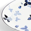 Блюдо овальное 30см коллекции Wild Strawberry Inky Blue бренда Wedgwood