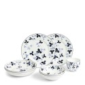 Набор из 8 предметов коллекции Wild Strawberry Inky Blue бренда Wedgwood
