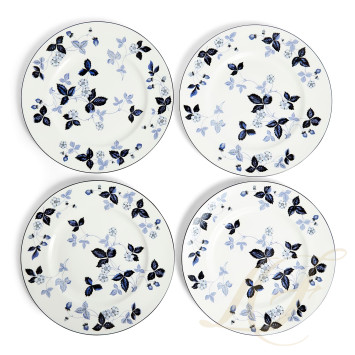 Набор из 15 предметов коллекции Wild Strawberry Inky Blue бренда Wedgwood