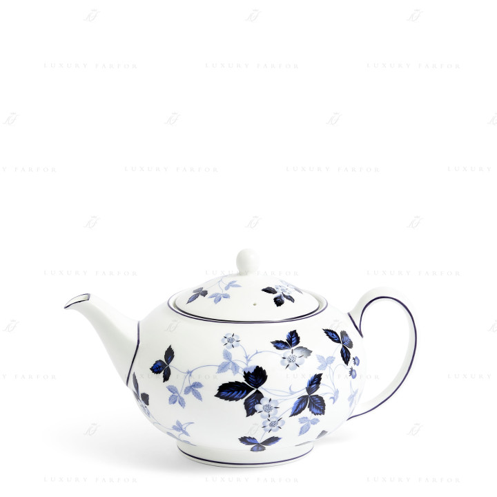 Чайник 400мл коллекции Wild Strawberry Inky Blue бренда Wedgwood