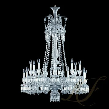 Люстра на 18 свечей (длинный) 137 x 102см коллекции Zenith бренда Baccarat