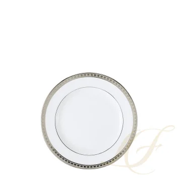 Тарелка десертная 16см коллекции Athena Platine бренда Bernardaud