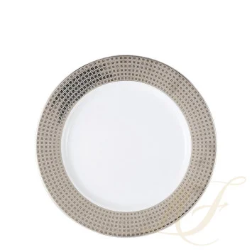 Тарелка подстановочная 29,5см коллекции Athena Platine бренда Bernardaud