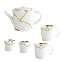 Набор чайный из 5 предметов коллекции Kintsugi - Sarkis бренда Bernardaud