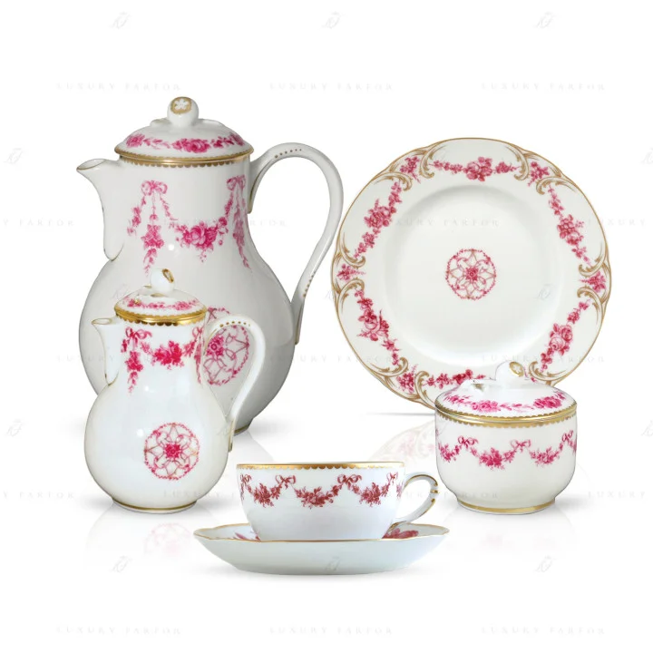 Кофейный сервиз на 6 персон коллекции Louis XV бренда Bernardaud