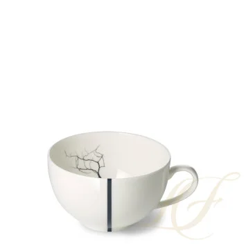 Чашка Café au lait с блюдцем 0,32л коллекции Black Forest бренда Dibbern