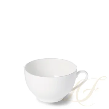 Чашка Café au lait с блюдцем 0,32л коллекции Platin Line бренда Dibbern