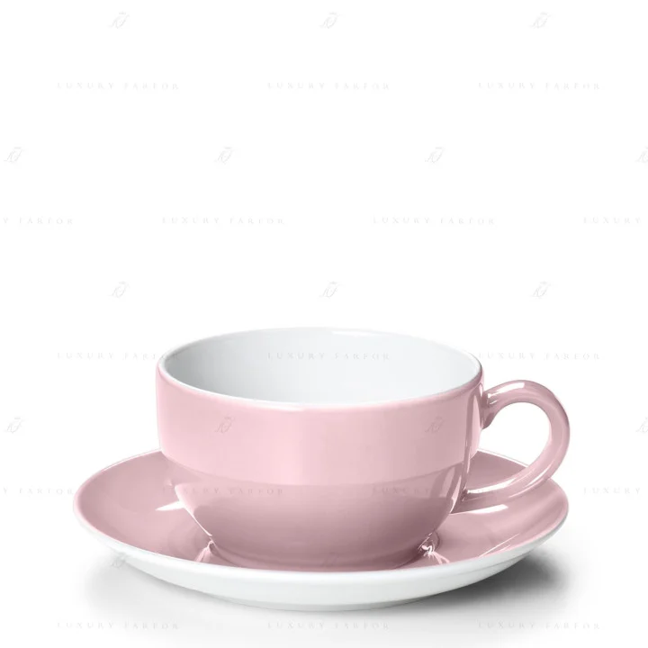 Чашка капучино с блюдцем 0,3л коллекции Solid Color 