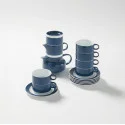Чайный сервиз на 6 персон, 15 предметов коллекции Colonna Blue Limited Re-edition бренда Richard Ginori