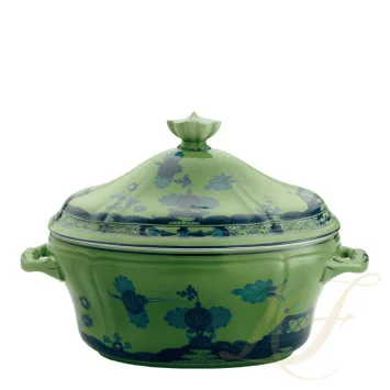 Супница 3,85л коллекции Oriente Italiano Malachite бренда Richard Ginori