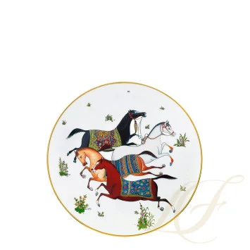 Тарелка закусочная 21,5см коллекции Cheval d'Orient бренда Hermes