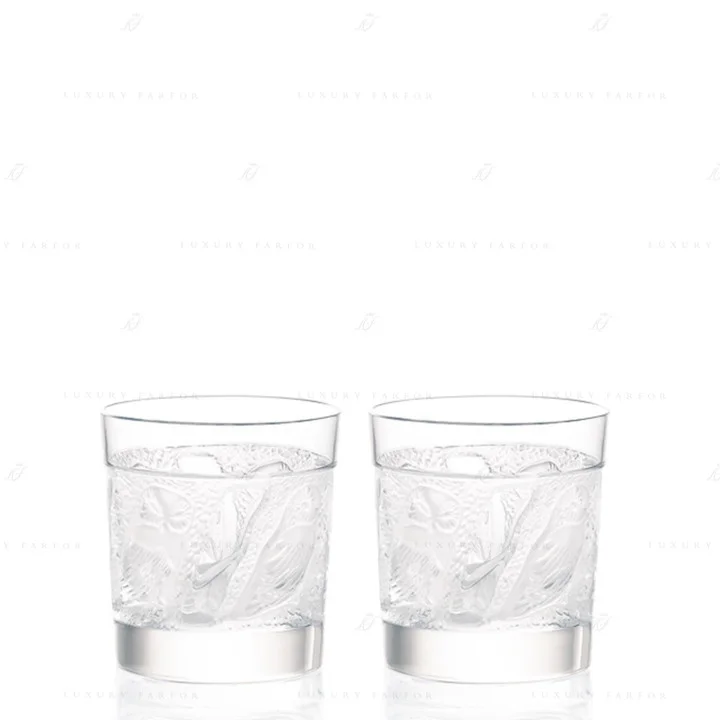 Стакан для виски, 2шт. 200мл коллекции Owl бренда Lalique