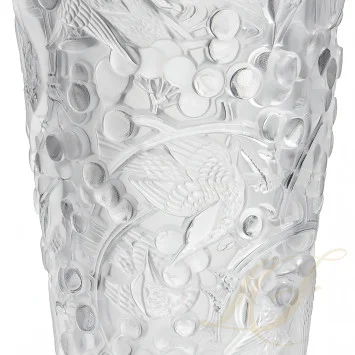 Ваза 22,2см коллекции Merles et Raisins бренда Lalique