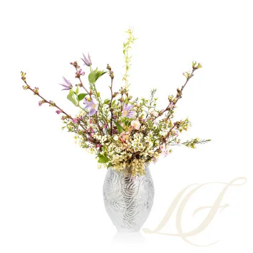 Ваза 16,5см коллекции Feuilles бренда Lalique